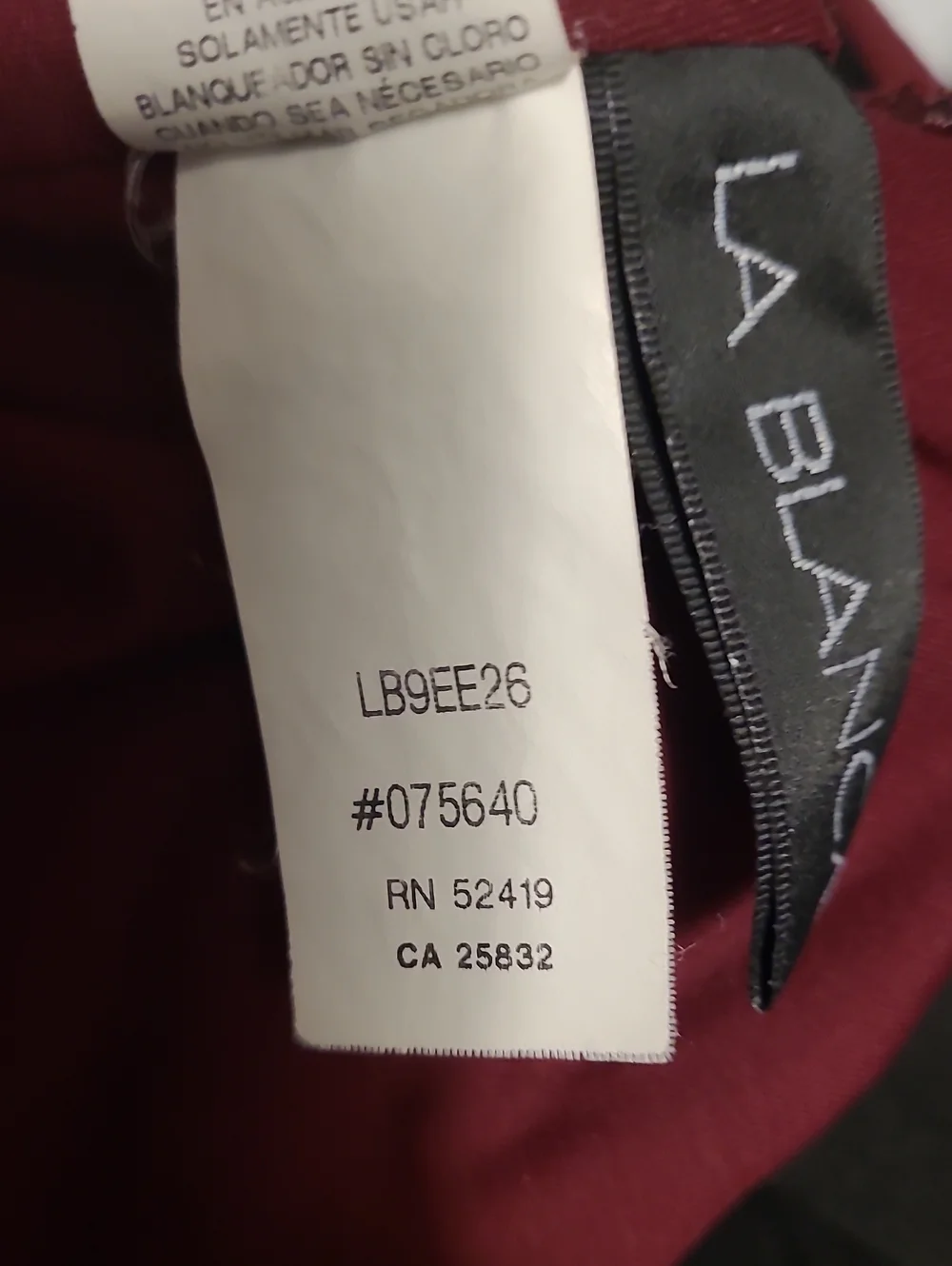 La Blanca Deep Berry One-Piece Swimsuit Size 8 - Picture 11 of 13